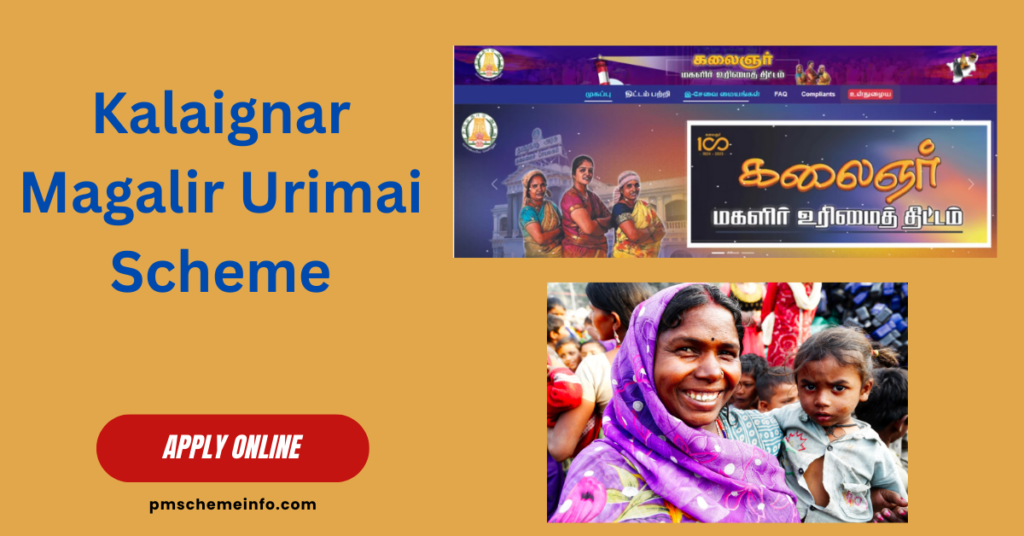 Kalaignar Magalir Urimai Scheme